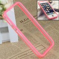 Розовый силиконовый бампер для iPhone 5 - 5s