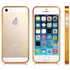 Золотой алюминиевый бампер для iPhone 5 - 5s