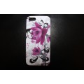 Чехол с малиновыми цветами для iPhone 5 - 5s