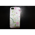 Чехол с нежно - розовыми цветами для iPhone 5 - 5s