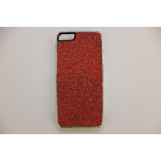Блестящий красный чехол накладка для iPhone 5 - 5s