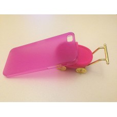 Ультратонкий розовый чехол для iPhone 5 - 5s