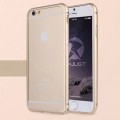 Золотой (шампань) алюминиевый бампер для iPhone 6 - 6s