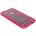 Розовый бампер - накладка - чехол для iPhone 6 - 6s