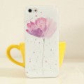 Чехол накладка с цветком тюльпана для iPhone 4 - 4s