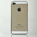Золотые наклейки для iPhone 4 - 4s под iPhone 5s (перед+зад)