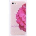 Чехол накладка цветок - масляная краска с лаком для iPhone 5 - 5s
