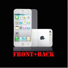 Матовая защитная пленка для iPhone 5 - 5s комплект (перед+зад)