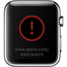 Прошивка Apple Watch Series 7 41mm 45mm на восклицательном знаке